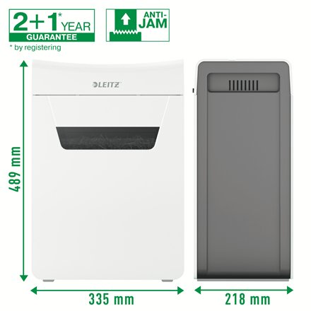 EAN 4002432127207 - Leitz 80950000 triturador de papel Microcorte Gris, Blanco imagen 11