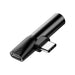 EAN 6953156282278 - Baseus CATL41-01 cambiador de género para cable Type-C Type-C / 3.5 mm Negro imagen 3