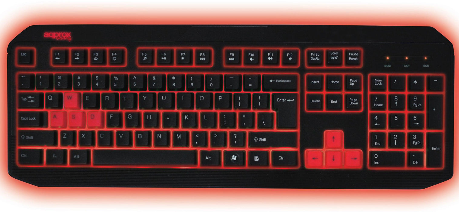 EAN 8435099516323 - Approx appBLIZZARD teclado Juego USB Negro imagen 1