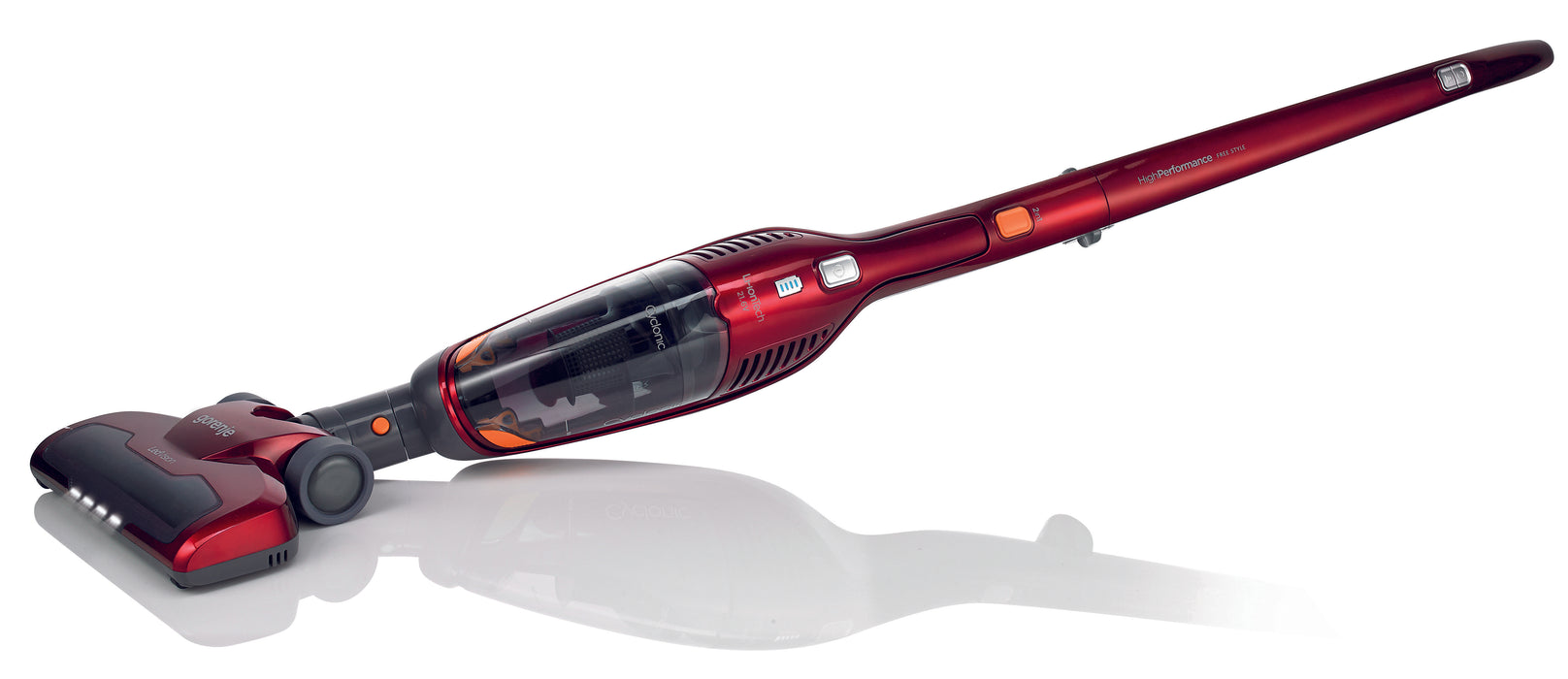 EAN 3838942149672 - Gorenje SVC216FR aspiradora de pie y escoba eléctrica Aspiradora escoba 2 en 1 Batería Secar HEPA Sin bol imagen 4