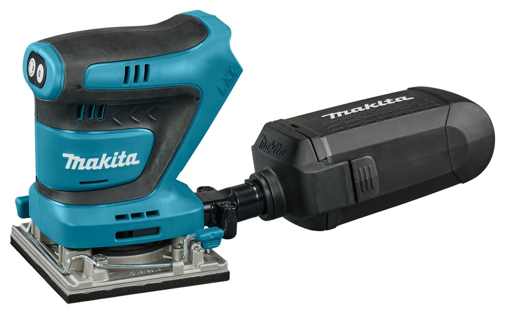 EAN 0088381772501 - Makita DBO484Z lijadora portátil Lijadora rotorbital 14000 OPM Negro, Azul imagen 1