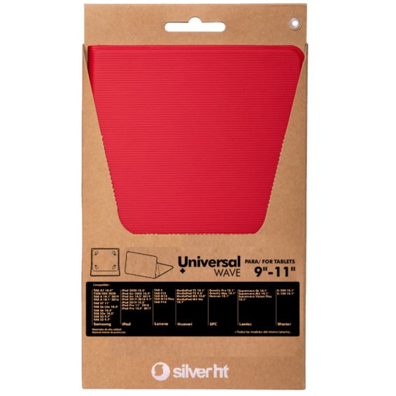 EAN 8420738308278 - SilverHT 112000240199 funda para tablet 27,9 cm (11") Folio Rojo imagen 6