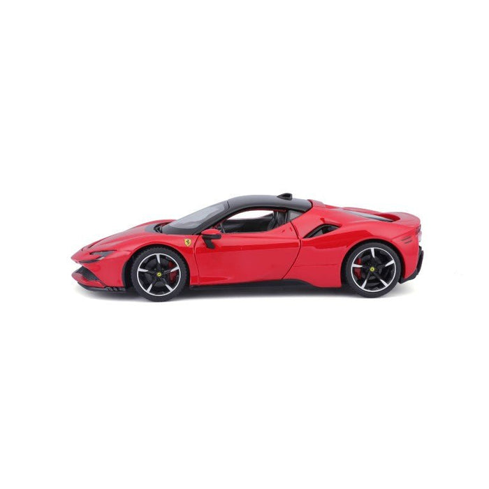EAN 4893993260287 - BBURAGO Ferrari SF90 Stradale Modelo a escala de coche superdeportivo Previamente montado 1:24 imagen 8