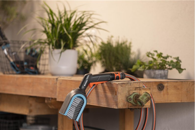 EAN 4078500064897 - Gardena 18850-20 pistola de pulverización de agua o boquilla Boquilla de lavado Negro, Verde, Gris, Naran imagen 3