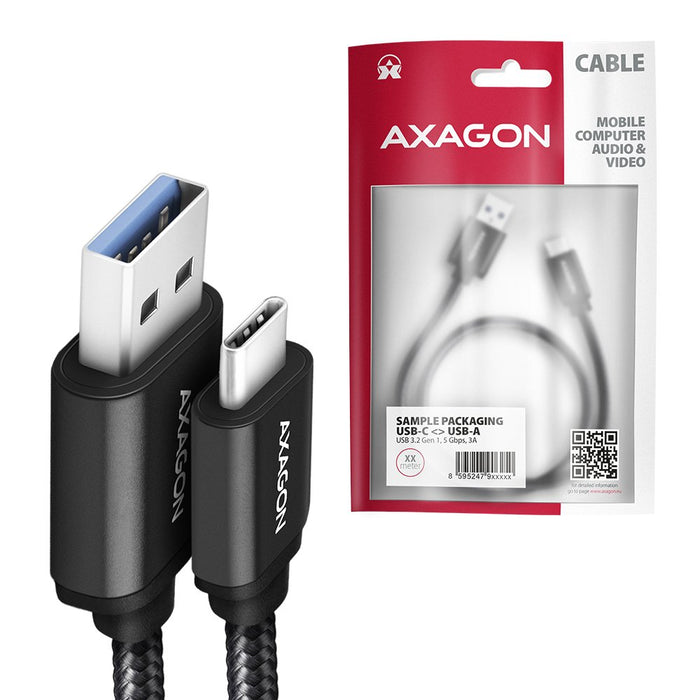 EAN 8595247906267 - Axagon BUCM3-AM15AB cable USB USB 3.2 Gen 1 (3.1 Gen 1) 1,5 m USB C USB A Negro imagen 6