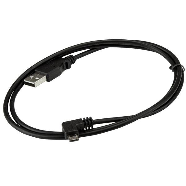 EAN 0065030863131 - StarTech.com USBAUB1MRA cable USB USB 2.0 USB A Micro-USB B Negro imagen 4