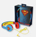 EAN 5055371618236 - OTL Technologies DC Comics Superman Man of Steel Auriculares Alámbrico Diadema Música Azul, Rojo, Amarill imagen 5
