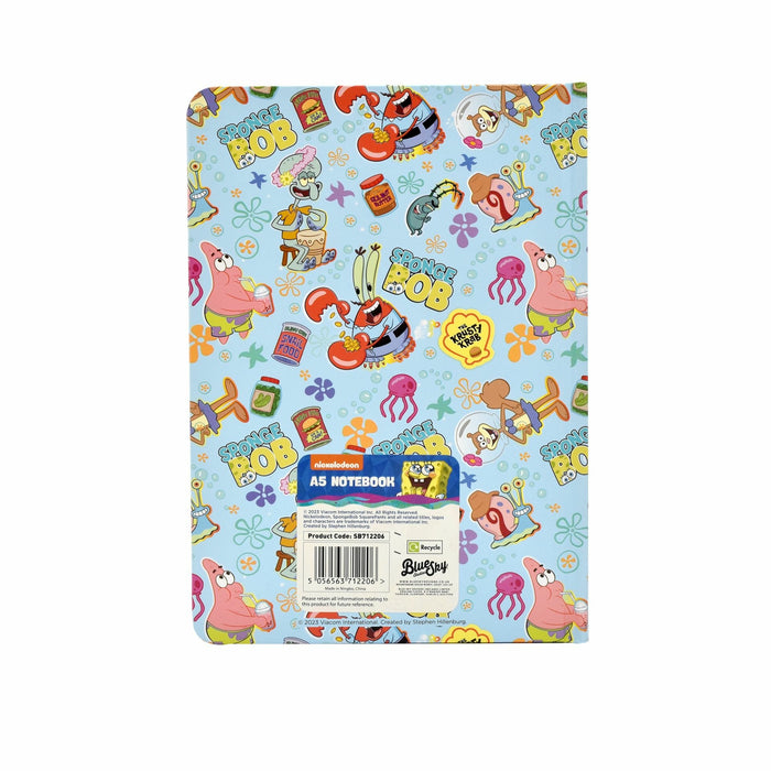 EAN 5056563712206 - Thumbs Up SpongeBob cuaderno y block A5 80 hojas Azul claro, Multicolor imagen 5