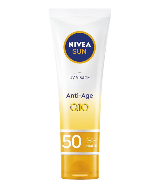 EAN 4005900478238 - NIVEA UV Face Q10 Anti-Age Sun Cream SPF 50 ml Crema de protección solar Cara Adultos imagen 1