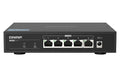 EAN 4713213517581 - QNAP QSW-1105-5T switch No administrado Gigabit Ethernet (10/100/1000) Negro imagen 1