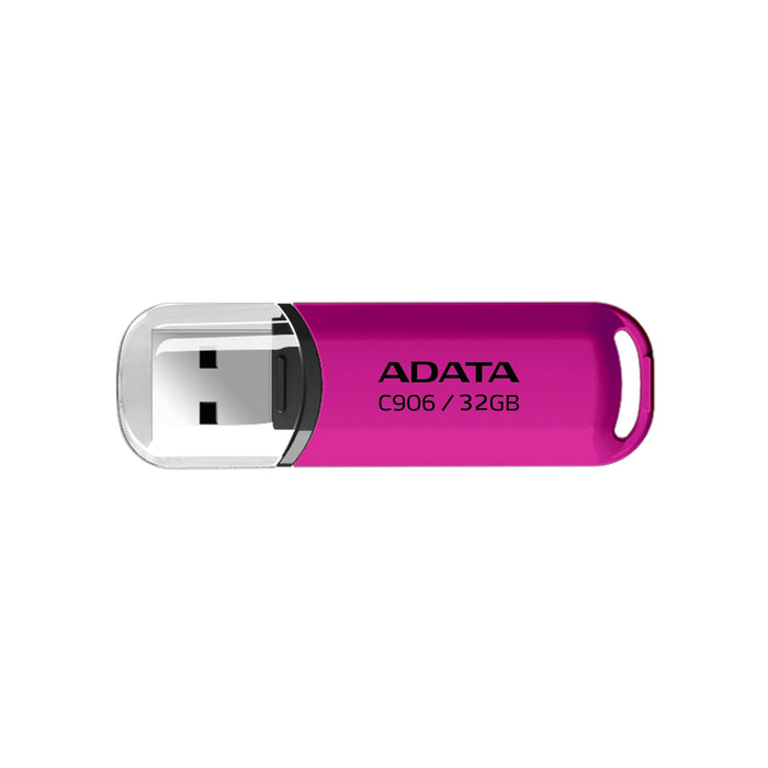 EAN 0842243031423 - ADATA AC906-32G-RPP unidad flash USB 32 GB USB tipo A 2.0 Rosa, Transparente imagen 1