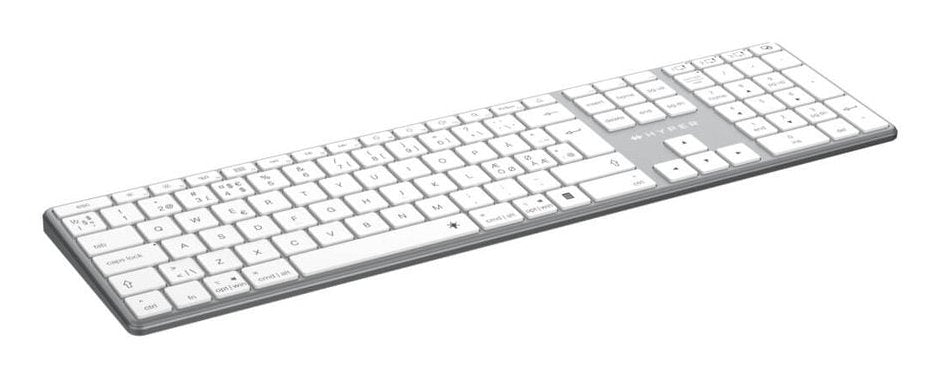 EAN 1220000630208 - HYPER HS2310NO teclado Hogar / Oficina Bluetooth QWERTY Nórdico Gris imagen 2