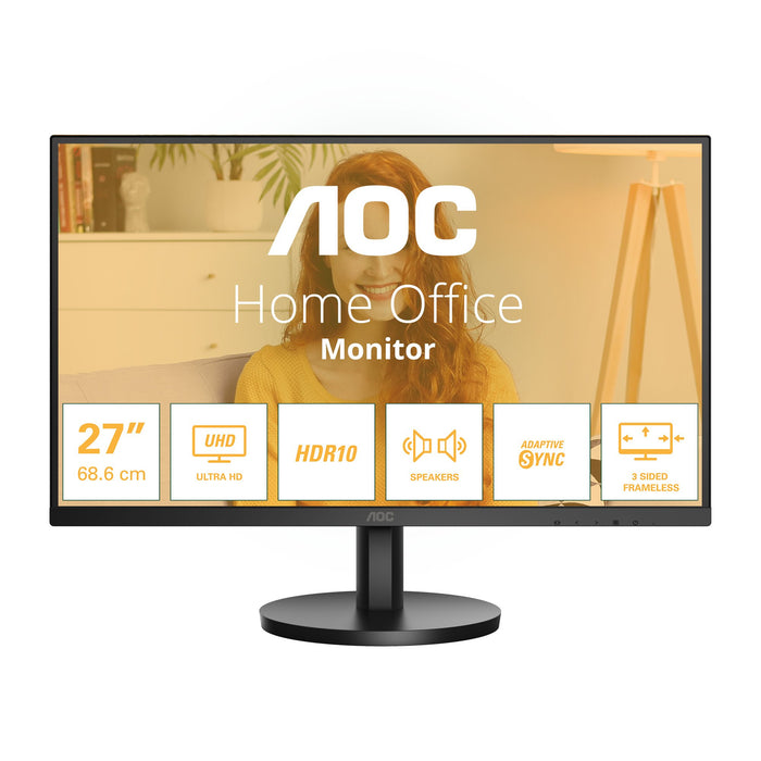 EAN 4038986181495 - AOC B3 U27B3A pantalla para PC 68,6 cm (27") 3840 x 2160 Pixeles 4K Ultra HD LCD Negro imagen 1
