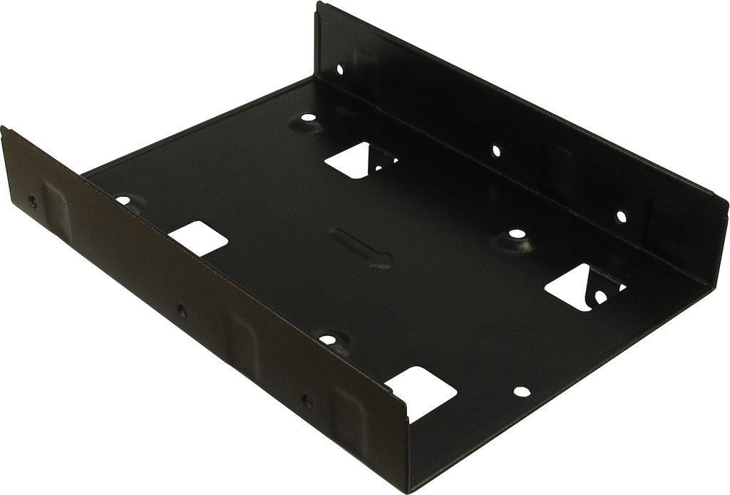 EAN 4260133125513 - Inter-Tech 88885232 panel bahía disco duro 2x 2,5" Panel embellecedor frontal Negro imagen 3