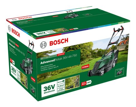 EAN 4059952658070 - Bosch AdvancedRotak Cortacésped de empuje a gasolina Batería Verde imagen 8