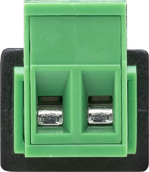 EAN 4051366767447 - Goobay 76744 cambiador de género para cable Terminal Block 2-pin DC Negro imagen 2
