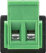 EAN 4051366767447 - Goobay 76744 cambiador de género para cable Terminal Block 2-pin DC Negro imagen 2