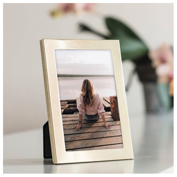 EAN 4047443505446 - Hama Riva Expositor de pie retroiluminado Oro imagen 6