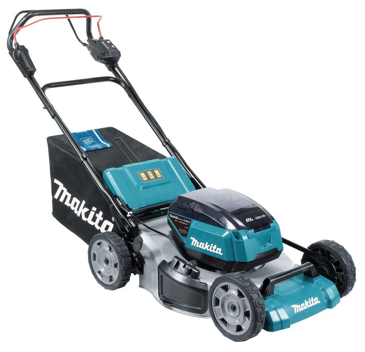 EAN 0088381735124 - Makita DLM536Z cortadora de césped Cortacésped manual Batería Negro, Turquesa imagen 7
