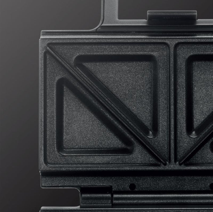 EAN 3045380023857 - Krups FDK453 sandwichera 930 W Negro, Acero inoxidable imagen 5