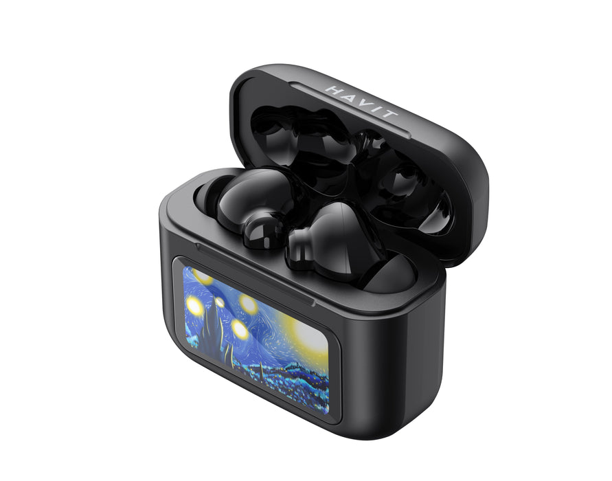 EAN 6939119070335 - Havit TW956 (Black) Auriculares Dentro de oído Llamadas/Música Bluetooth Negro imagen 6
