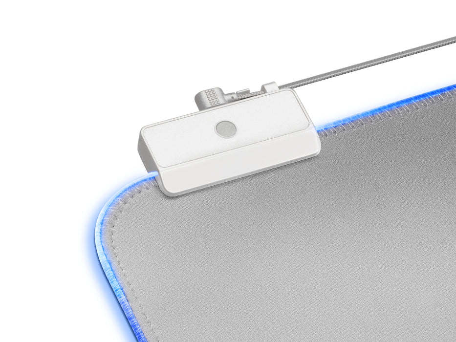 EAN 4710562759099 - Mars Gaming MMPRGBLS alfombrilla para ratón Alfombrilla de ratón para juegos Plata, Blanco imagen 3