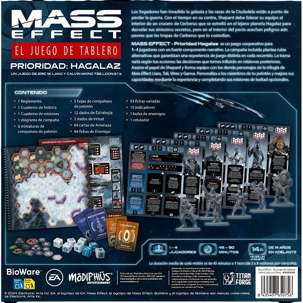 EAN 8435407650756 - Asmodee Mass Effect Mass Effect: el juego de tablero 60 min Juego de mesa Multigénero imagen 4