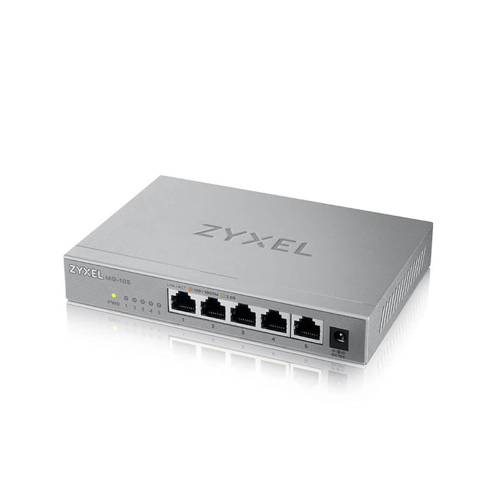 EAN 4718937631117 - Zyxel XMG-105 No administrado 2.5G Ethernet (100/1000/2500) Gris imagen 4