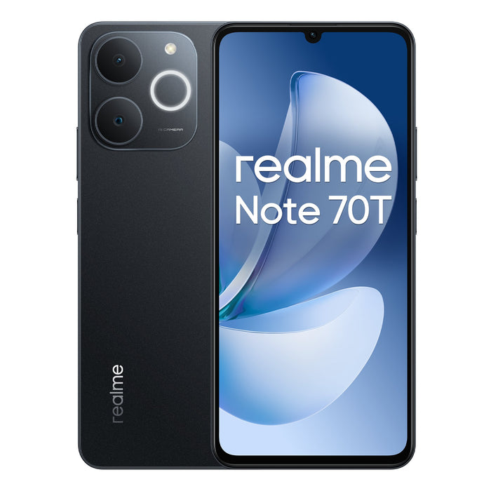 EAN 6941764469662 - realme Note 70T 17,1 cm (6.74") SIM doble Android 15 4G USB Tipo C 4 GB 128 GB 6000 mAh Negro imagen 1