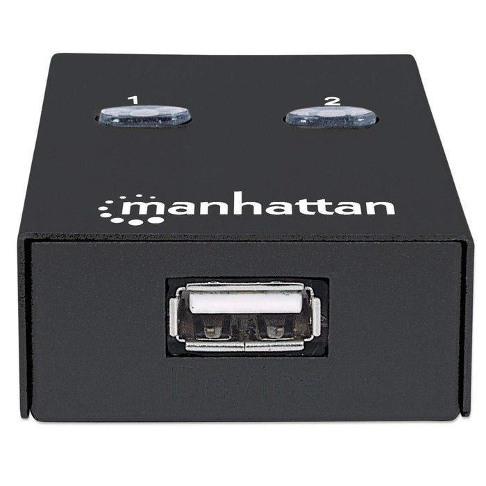 EAN 0766623162005 - Manhattan 162005 hub de interfaz 480 Mbit/s Blanco imagen 4