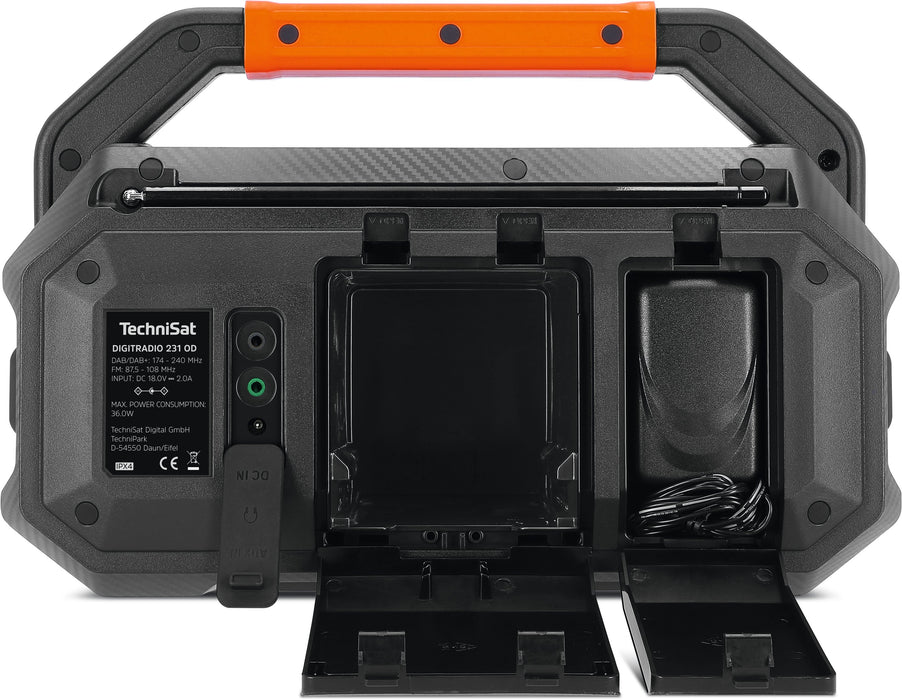 EAN 4019588039667 - TechniSat DIGITRADIO 231 OD Portátil Digital Negro imagen 8