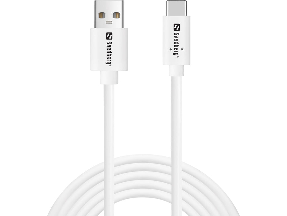 EAN 5705730336140 - Sandberg 336-14 cable USB USB 2.0 2 m USB C USB A Blanco imagen 1
