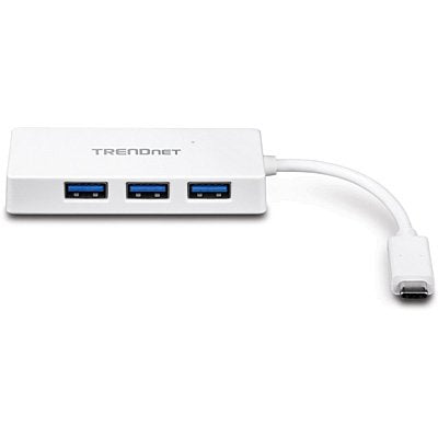 EAN 0710931180084 - Trendnet TUC-H4E hub de interfaz USB 3.2 Gen 1 (3.1 Gen 1) Type-C 5000 Mbit/s Blanco imagen 5