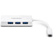 EAN 0710931180084 - Trendnet TUC-H4E hub de interfaz USB 3.2 Gen 1 (3.1 Gen 1) Type-C 5000 Mbit/s Blanco imagen 5