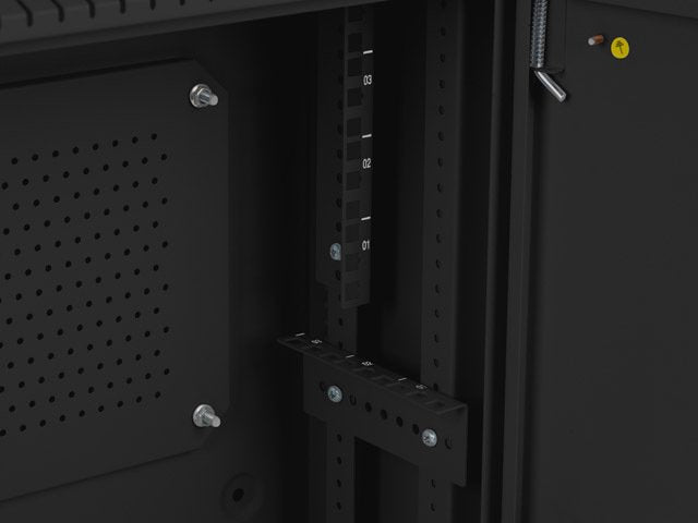 EAN 5901969433418 - Lanberg WAF1-5203-04-00B armario rack 4U Bastidor de pared Negro imagen 9