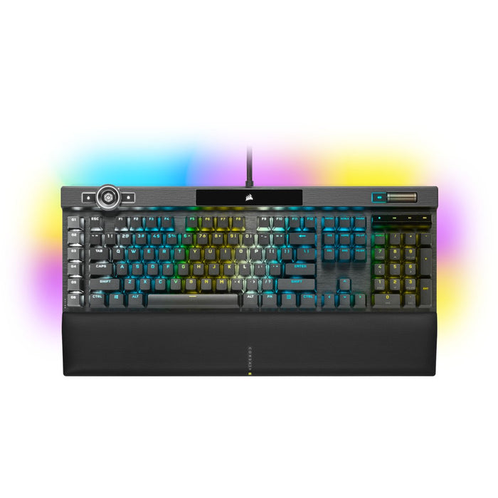EAN 0840006624042 - Corsair K100 RGB Optical-Mechanical Gaming teclado Juego USB QWERTZ Alemán Negro imagen 1
