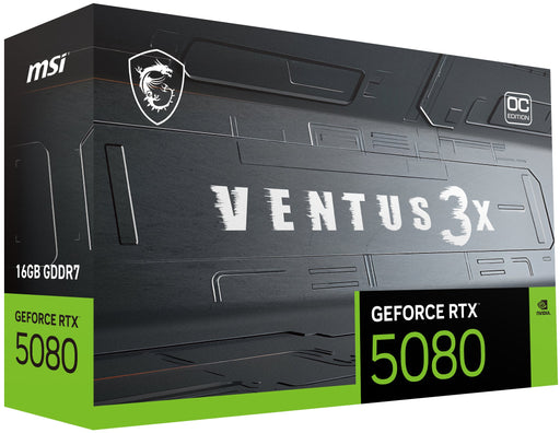 EAN 4711377292528 - MSI VENTUS GEFORCE RTX 5080 16G 3X OC PLUS tarjeta gráfica NVIDIA 16 GB GDDR7 imagen 2
