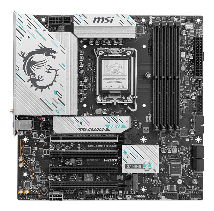EAN 4711377286558 - MSI B860M GAMING PLUS WIFI placa base Intel B860 LGA 1851 (Socket V1) micro ATX imagen 2
