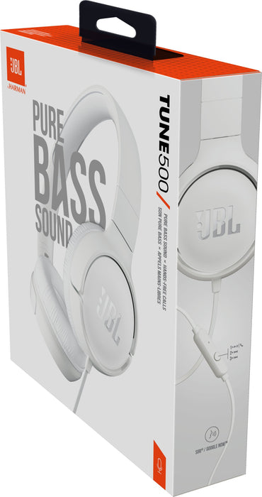EAN 6925281939938 - JBL Tune 500 Auriculares Alámbrico Diadema Música Blanco imagen 6