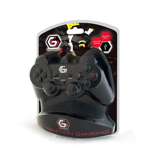 EAN 8716309087636 - Gembird JPD-UDV-01 mando y volante Negro USB 2.0 Gamepad Analógico/Digital PC imagen 2