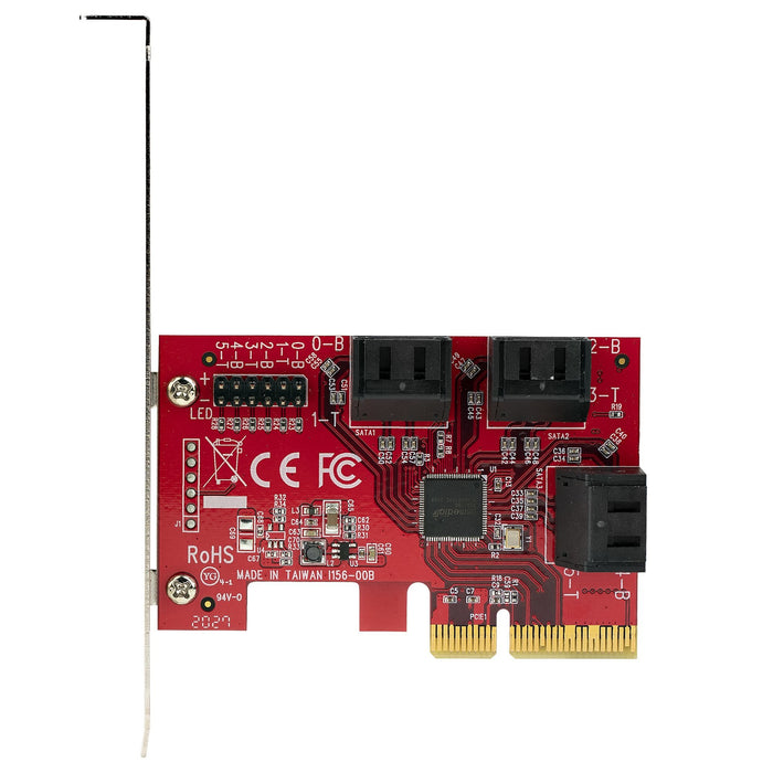 EAN 0065030893749 - StarTech.com 6P6G-PCIE-SATA-CARD tarjeta y adaptador de interfaz Interno imagen 7