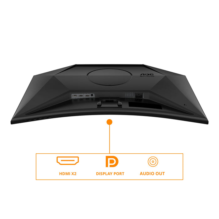 EAN 4038986182164 - AOC G4 CQ32G4VE pantalla para PC 81,3 cm (32") 2560 x 1440 Pixeles Quad HD LCD Negro, Gris imagen 16