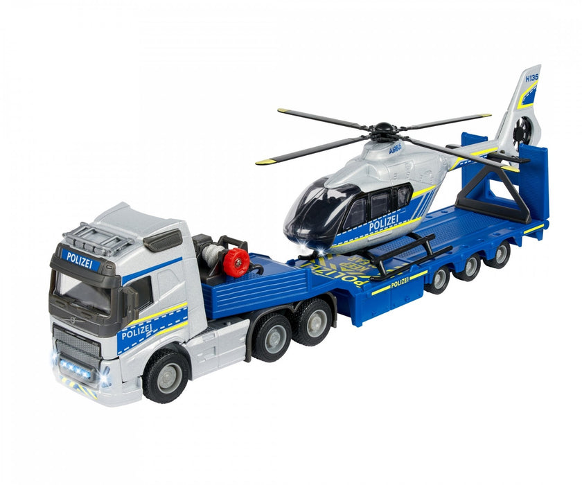 EAN 3467452068267 - Majorette Volvo Truck + Airbus Police Helicopter imagen 1