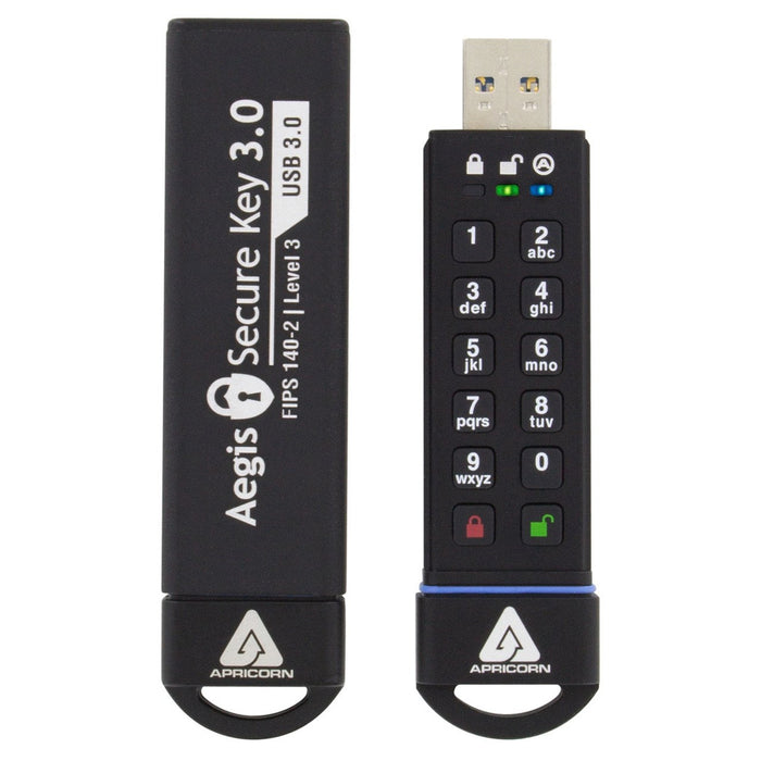 EAN 0708326914239 - Apricorn ASK3 unidad flash USB 16 GB USB tipo A 3.2 Gen 2 (3.1 Gen 2) Negro imagen 3