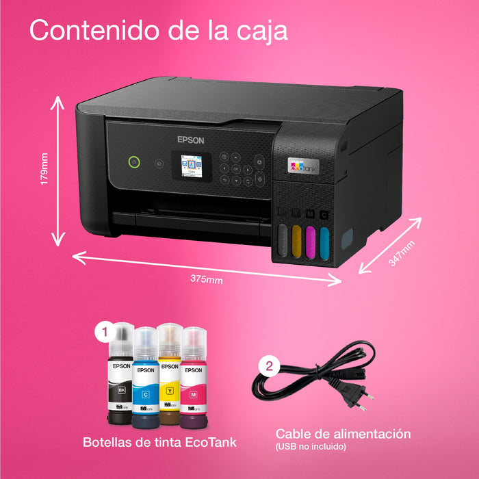 EAN 8715946720579 - Epson EcoTank ET-2870 Inyección de tinta A4 5760 x 1440 DPI 33 ppm Wifi imagen 3
