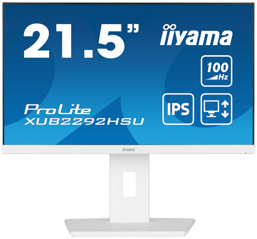 EAN 4948570123322 - iiyama ProLite XUB2292HSU-W6 pantalla para PC 54,6 cm (21.5") 1920 x 1080 Pixeles Full HD LED Blanco imagen 1