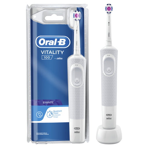EAN 4210201199496 - Oral-B Vitality 80312370 cepillo eléctrico para dientes Adulto Cepillo dental oscilante Blanco imagen 1