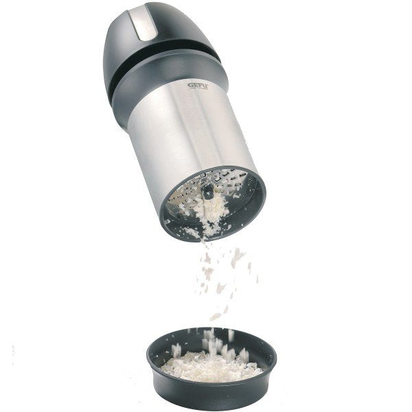 EAN 4006664346801 - GEFU 34680 cortador de verduras en espiral o rallador manual Negro, Acero inoxidable imagen 1