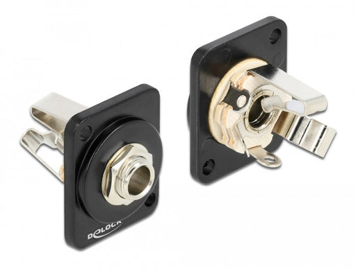 EAN 4043619867905 - DeLOCK 86790 conector 6.35mm Negro, Plata imagen 1