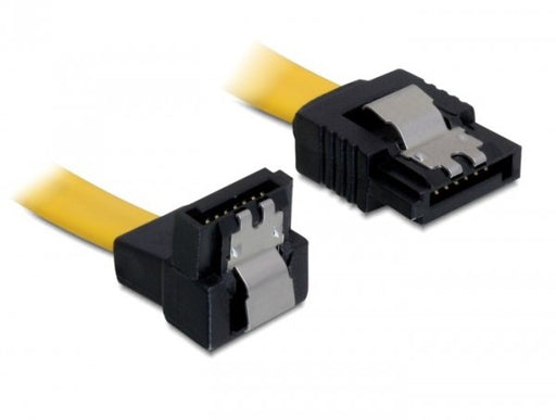 EAN 4043619828067 - DeLOCK 0.3m SATA M/M cable de SATA 0,3 m Amarillo imagen 1